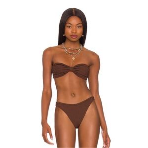 HUNZA G Jean Bikini SET